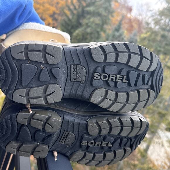 Sorel Boots Womens US 7 EU 38 Sherpa Rubber Winter Waterproof Thinsulate - Picture 15 of 16